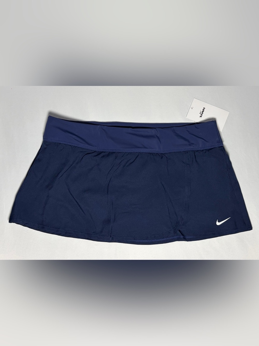 Nike Swim Effortless Essential Boardskirt Women's Large Midnight Navy NWT